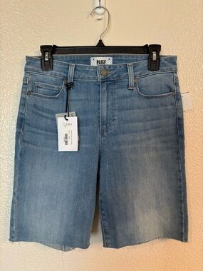 PAIGE Jax Cut Off Shorts in Carlie